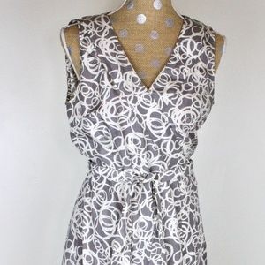 Garnet Hill 100% Silk Sleeveless A-line Dress (10)